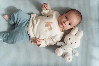 Nijntje x Little Dutch - Knuffel - 20 cm - Lucky Leaves by Tiamo in Blue – product photo 2 of 4