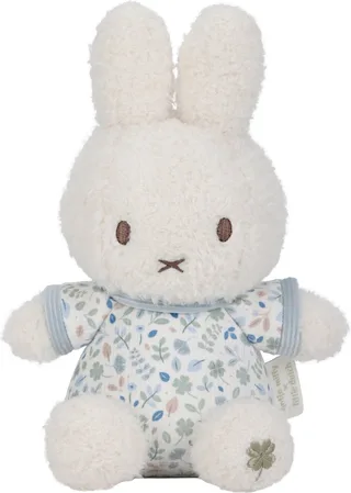 Nijntje x Little Dutch - Knuffel - 20 cm - Lucky Leaves by Tiamo in Blue – product photo 1 of 4