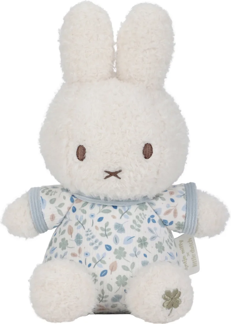 Nijntje x Little Dutch - Knuffel - 20 cm - Lucky Leaves by Tiamo in Blue – product photo 1 of 4