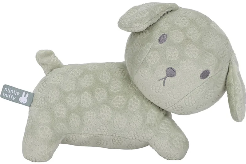 Snuffie knuffel 25cm green flower van Tiamo in Groen – productfoto