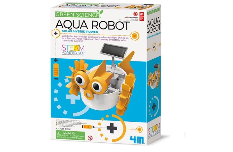 Aqua Robot - EN Versie by 4M in Multicolour – product photo 1 of 5