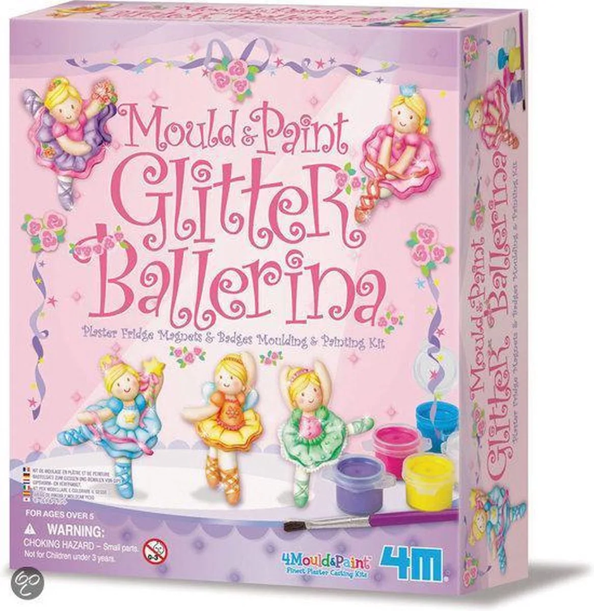 Crea Gips Gieten en Verven - Ballerina van 4M – productfoto