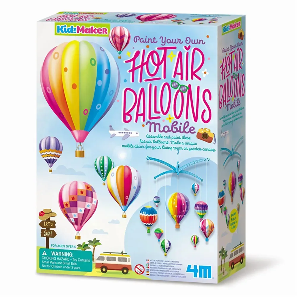 Jouet éducatif Montgolfière Colorée de 4M – photo du produit