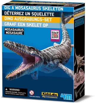 Graaf Je Dino Op - Mosasaurus - Opgraafkit En Modelbouw Skelet - KidzLabs - 8 Jaar van 4M in Meerkleurig – productfoto 1 van 3