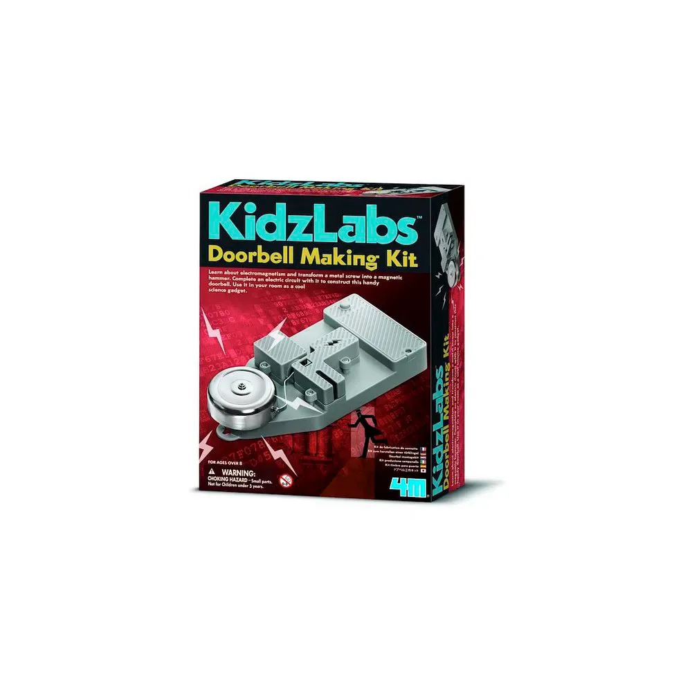Kidz Labs/doorbell Making Kit Byggespil fra 4M – produktbillede