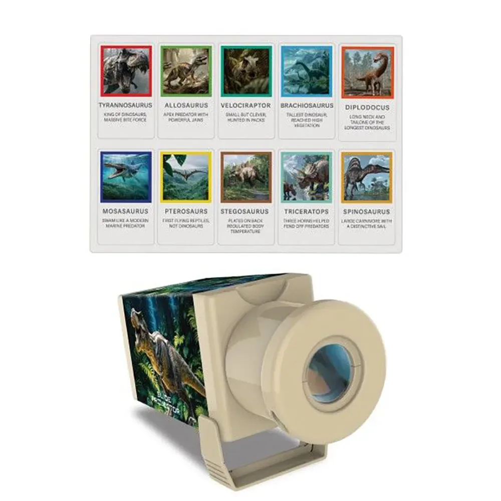 Kidzlabs/slide Projector/ancient Dinosaurs Educatief Speelgoed by 4M – product photo