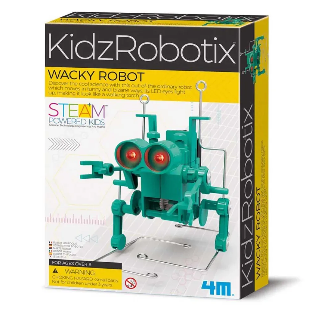 Kidzrobotix/wacky Robot Byggespil fra 4M – produktbillede