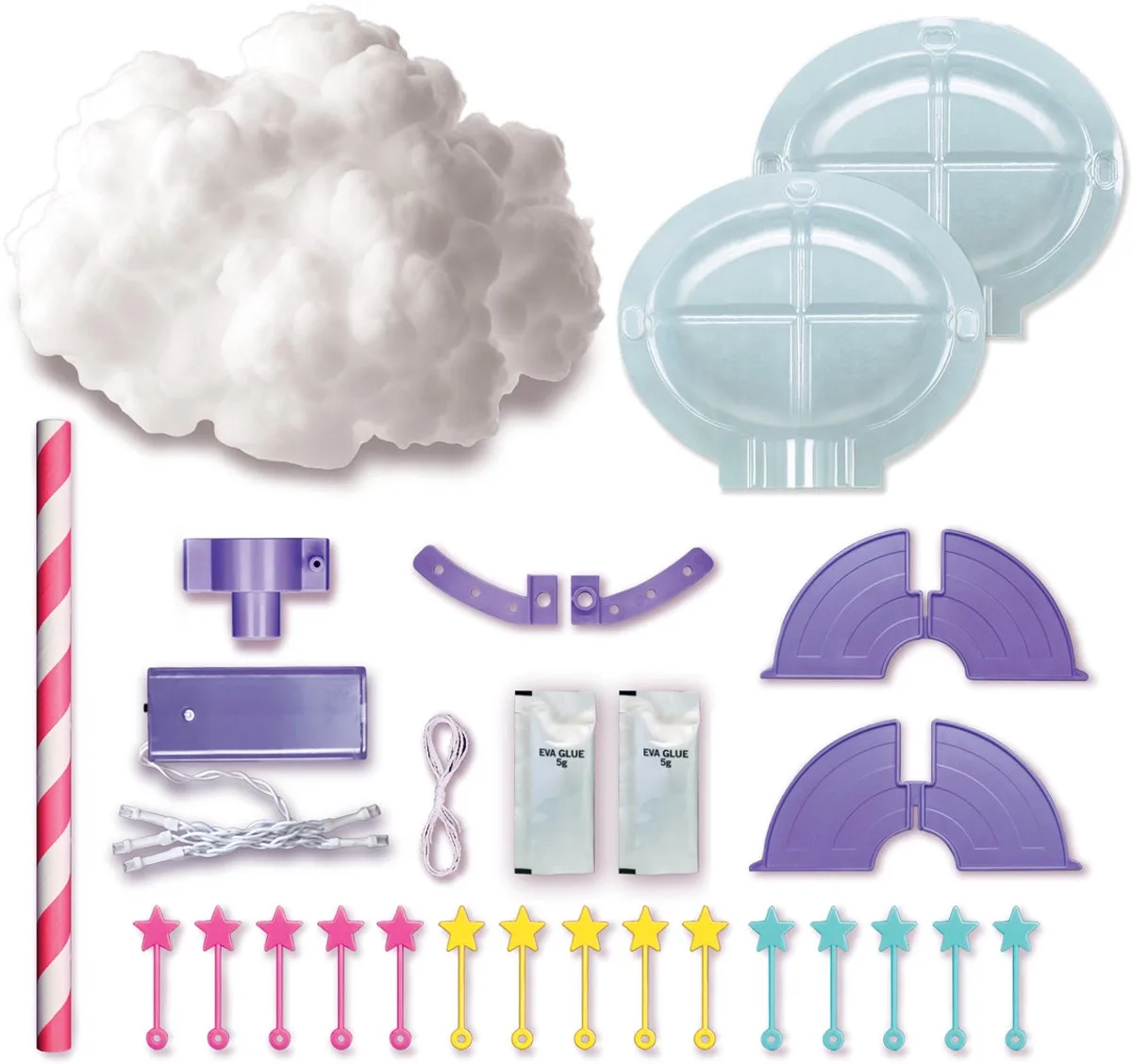 Créez Votre Nuage Lumineux de 4M en Multicolore – photo du produit