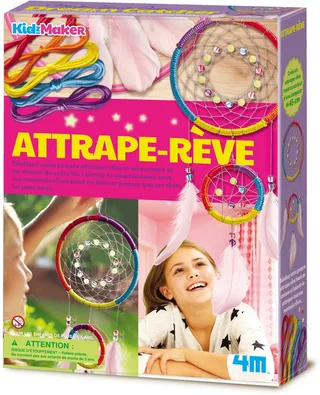 Knutselen - Maak Je Eigen Dromenvanger - Creatief Speelgoed - Kidzmaker - Hobbypakket - 5 Jaar van 4M in Meerkleurig – productfoto 1 van 4