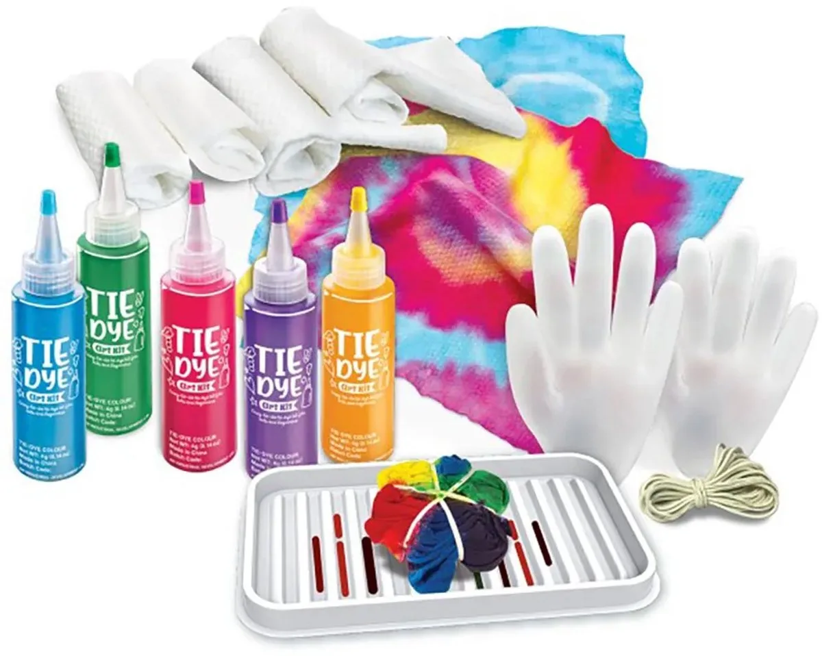 Kidzmaker/figurine à Peindre Tie Dye de 4M en Multicolore – photo du produit