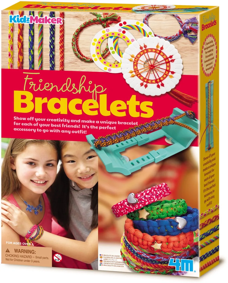 Bracelets D´amitié de 4M en Multicolore – photo du produit