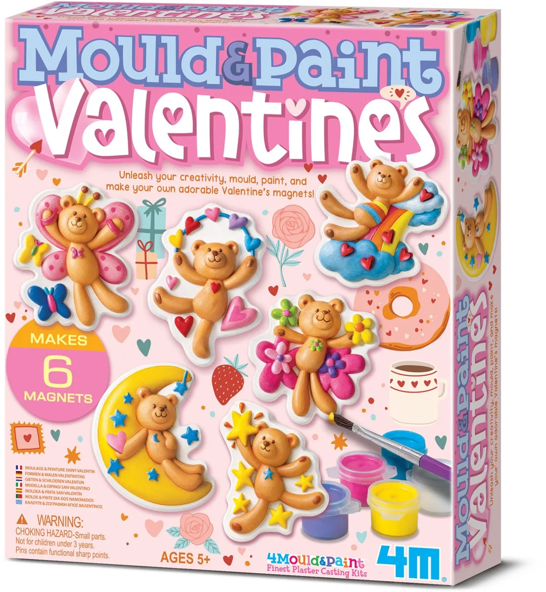 Mould And Paint Valentine de 4M en Multicolore – photo du produit