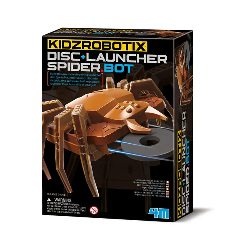 Spiderbot-schijfwerper fra 4M – produktbillede