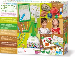 STEAM - Eco Papierworkshop by 4M in Multicolour – product photo 1 of 3