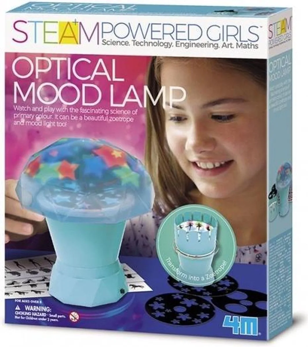 Steam: Powered Girls/optische Sfeerlamp von 4M in Mehrfarbig – Produktfoto