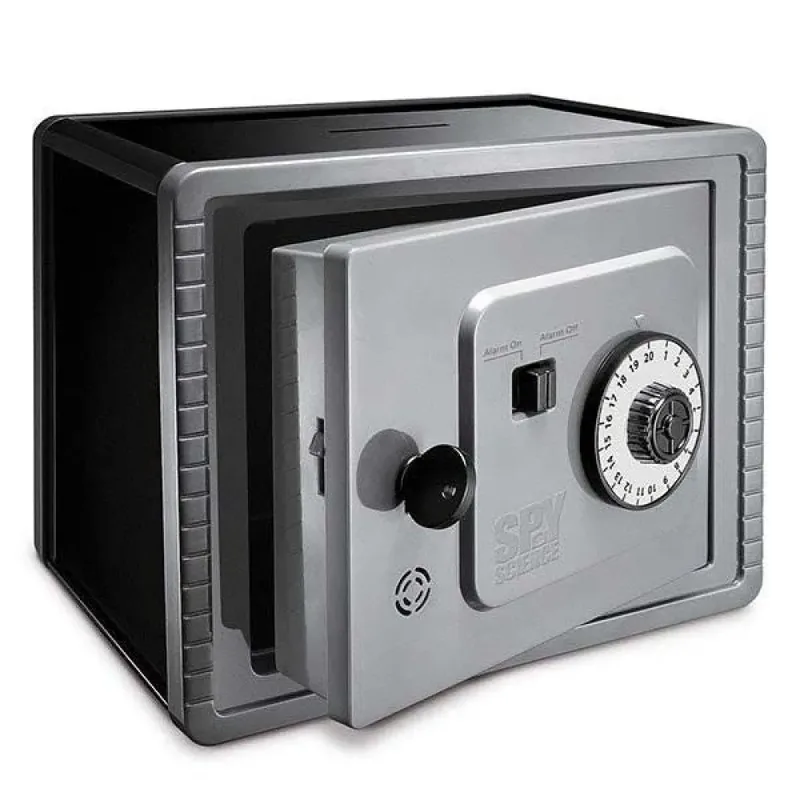 Wetenschap En Spel - Bouw Je Eigen Geldkluis Met Alarm - Bouwpakket - KidzLabs - Spy Science - 8 Jaar van 4M in Meerkleurig – productfoto 2 van 3