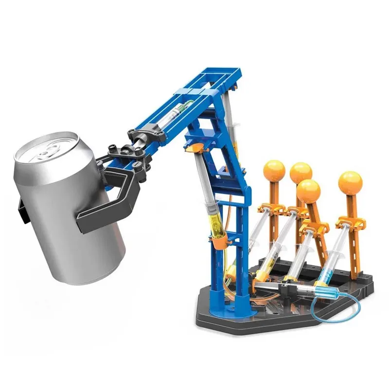Wetenschap En Spel - Creëer Een Mega Hydraulische Arm - Bouwpakket Techniek - KidzLabs - 8 Jaar van 4M in Meerkleurig – productfoto 2 van 3