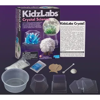 Wetenschap En Spel - Groei Je Eigen Kristallen - Geologie - KidzLabs - 14 Jaar van 4M in Meerkleurig – productfoto 3 van 3