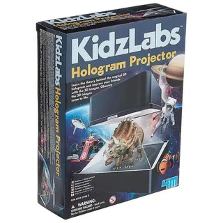 Wetenschap En Spel - Maak Een 3D-Hologram Projector - 8 Sjablonen - Bouwpakket - KidzLabs - 8 Jaar van 4M in Meerkleurig – productfoto 3 van 5