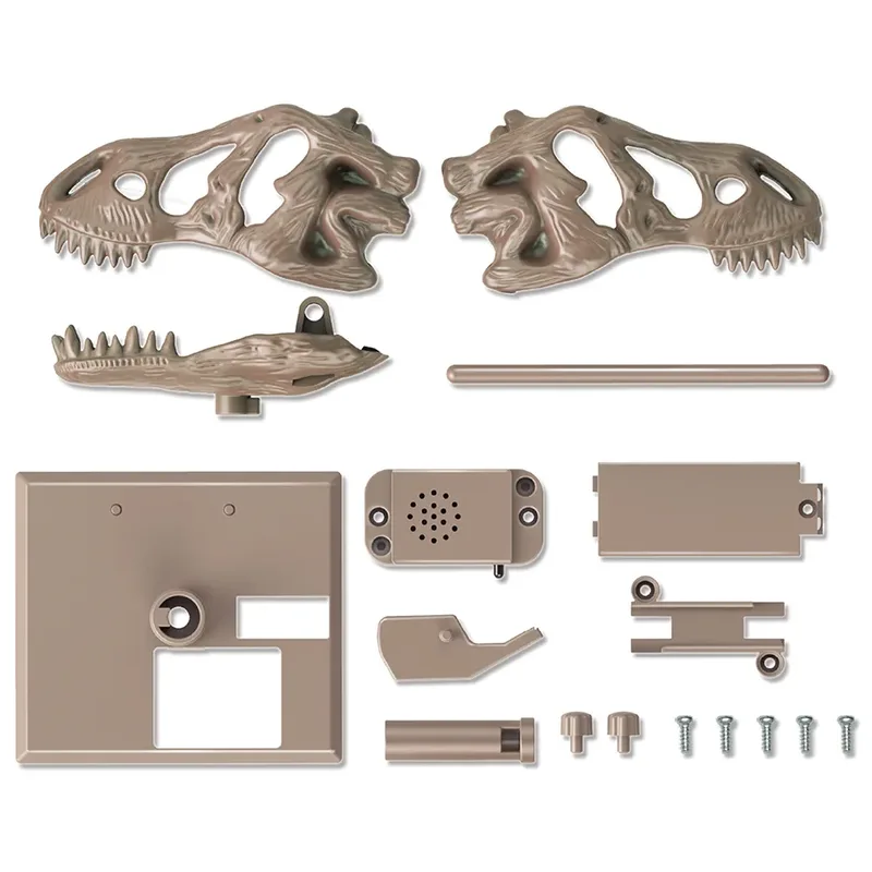 Wetenschap En Spel - Maak Een Brullende T-Rex Schedel - Bouwpakket Dino - Kidzrobotix - 5 Jaar van 4M in Meerkleurig – productfoto 2 van 2