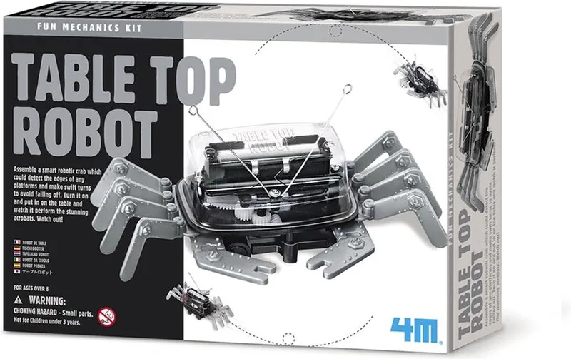 Kidz Robotix Robotkrabba För Ytor Konstruktionsspel von 4M in Mehrfarbig – Produktfoto