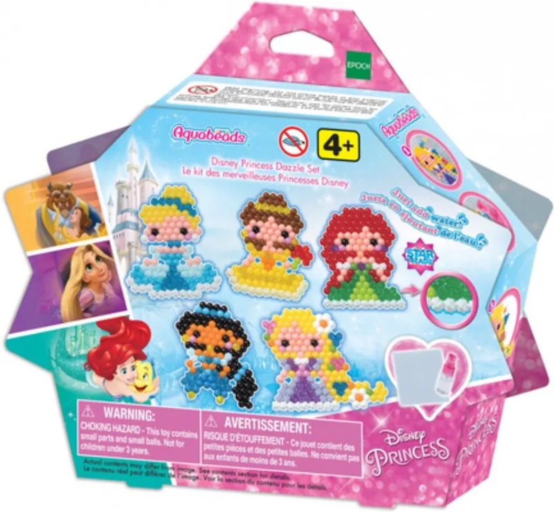 Disney Princess schitterende figurenset- complete set 800 parels von Aquabeads in Mehrfarbig – Produktfoto