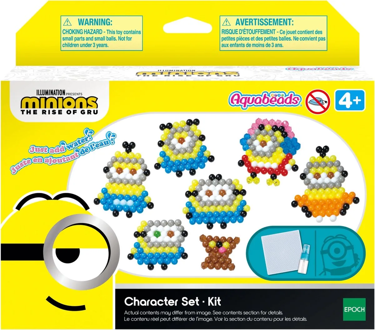 Minions 2 : Gru set- complete speelset von Aquabeads in Mehrfarbig – Produktfoto