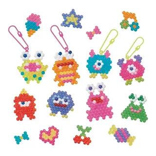 Neon Gekke Monsters set- kleurrijke parels die magisch aan elkaar plakken door water von Aquabeads in Multi kleur – Produktfoto 3 von 6