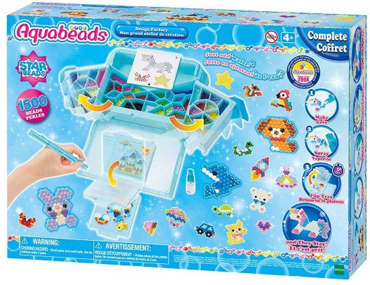 ontwerp studio fra Aquabeads i Flerfarvet – produktbillede