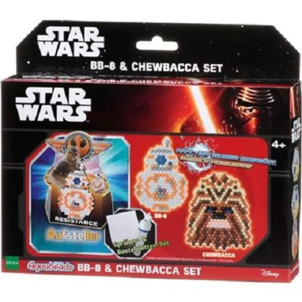 Star Wars, BB-8 und Chewbacca by Aquabeads – product photo