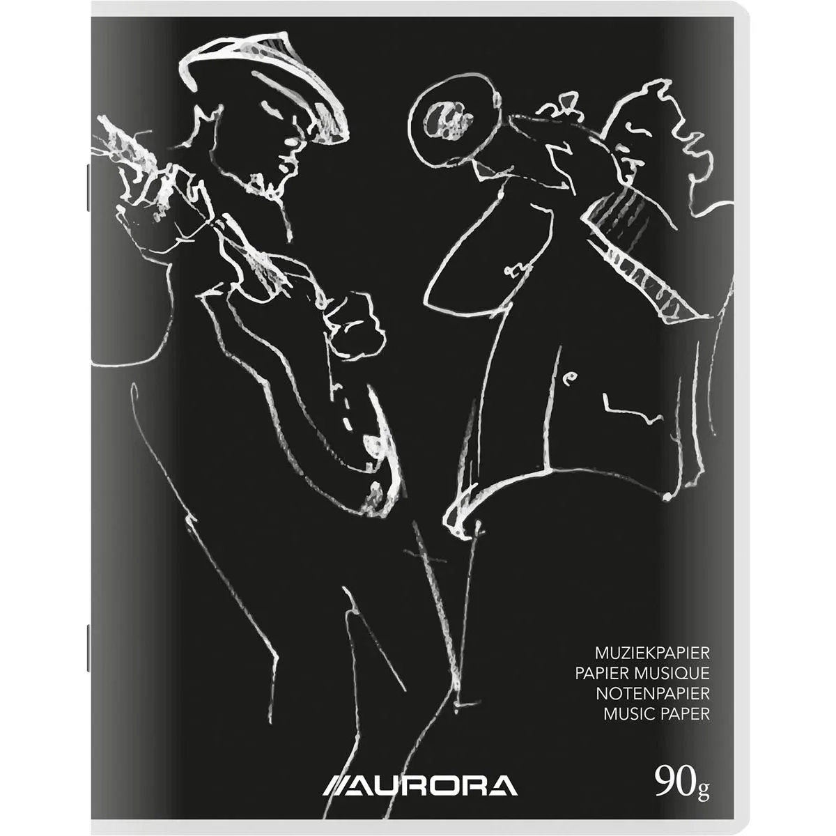 Bur-O-Class muziekschrift van Aurora – productfoto