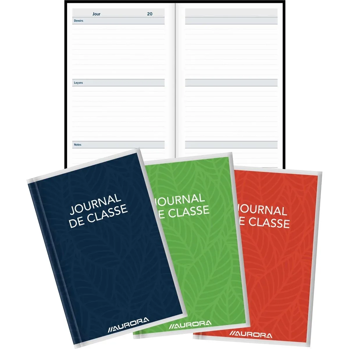 Education schoolagenda ft 10,5 x 16,5 cm, 224 bladzijden, eeuwigdurend de Aurora – photo du produit