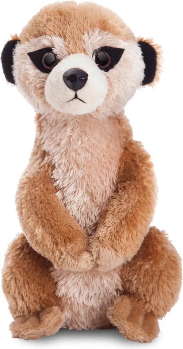 pluche stokstaartje knuffel - 20 cm - Kinder speelgoed dieren knuffels by Aurora in Multicolour – product photo