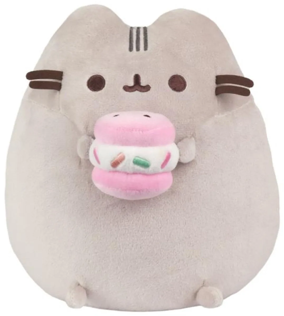 Pusheen Pusheen Serie - Pluchen Speelgoed - IJs Sandwich - 24 cm van Aurora in Grijs, Kleurrijk – productfoto