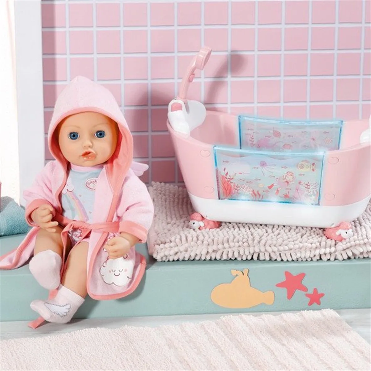 Bad - Poppenbad de Baby Annabell en Rose – photo du produit