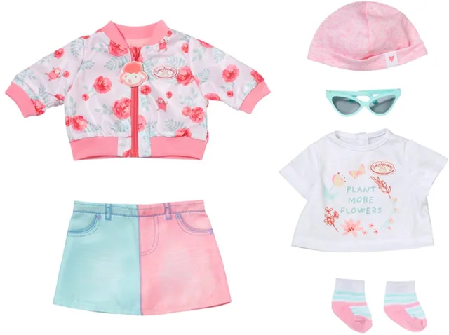 Deluxe Lente Kledingset - Poppenkleding 43cm