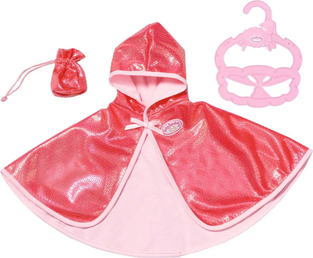 Little Sweet Cape (36 cm) - Poppenkleding de Baby Annabell en Rose – photo du produit