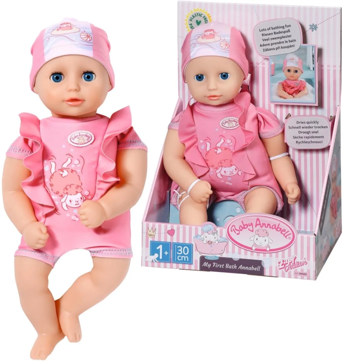My First Bad Annabell - Pop (30 cm) von Baby Annabell in Mehrfarbig – Produktfoto