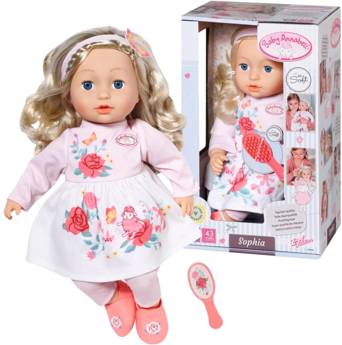 Sophia, ca. 43cm von Baby Annabell in Rose – Produktfoto