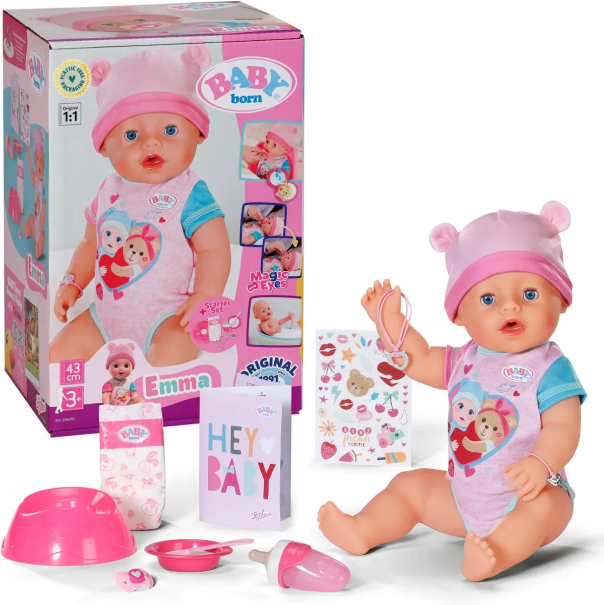 Babypop 43 cm von BABY born in Emma – Produktfoto