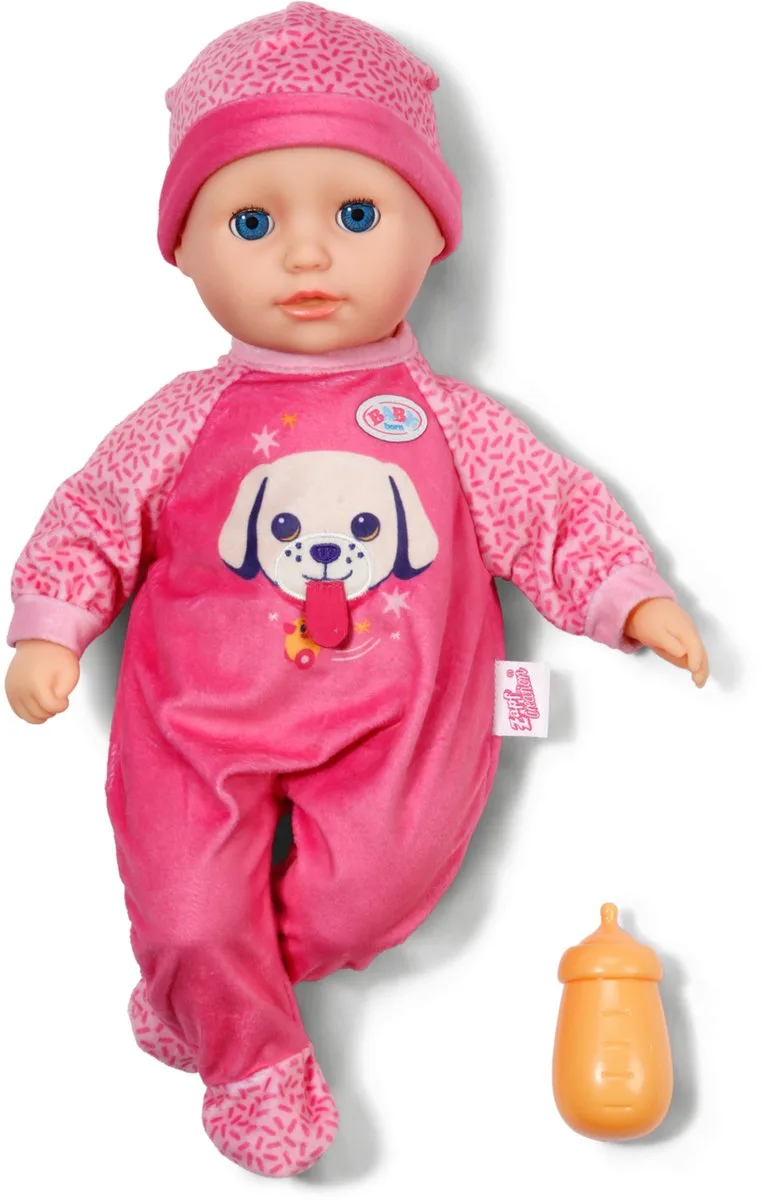 babypop Anna Pink 36cm met slaapogen en flesje. von BABY born in Mehrfarbig – Produktfoto