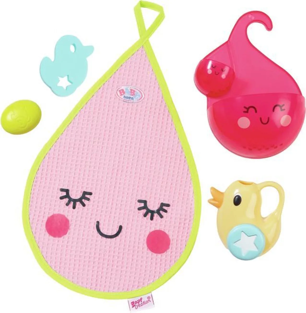 Bath Accessory Set de BABY born en Limoen – photo du produit