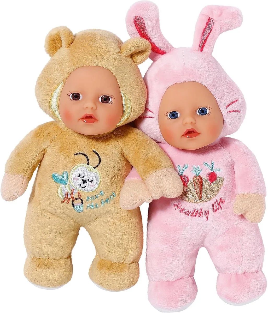 Cutie for Babies - Beer of Konijn - Babypop 18 cm från BABY born i Flerfärgad – produktbild