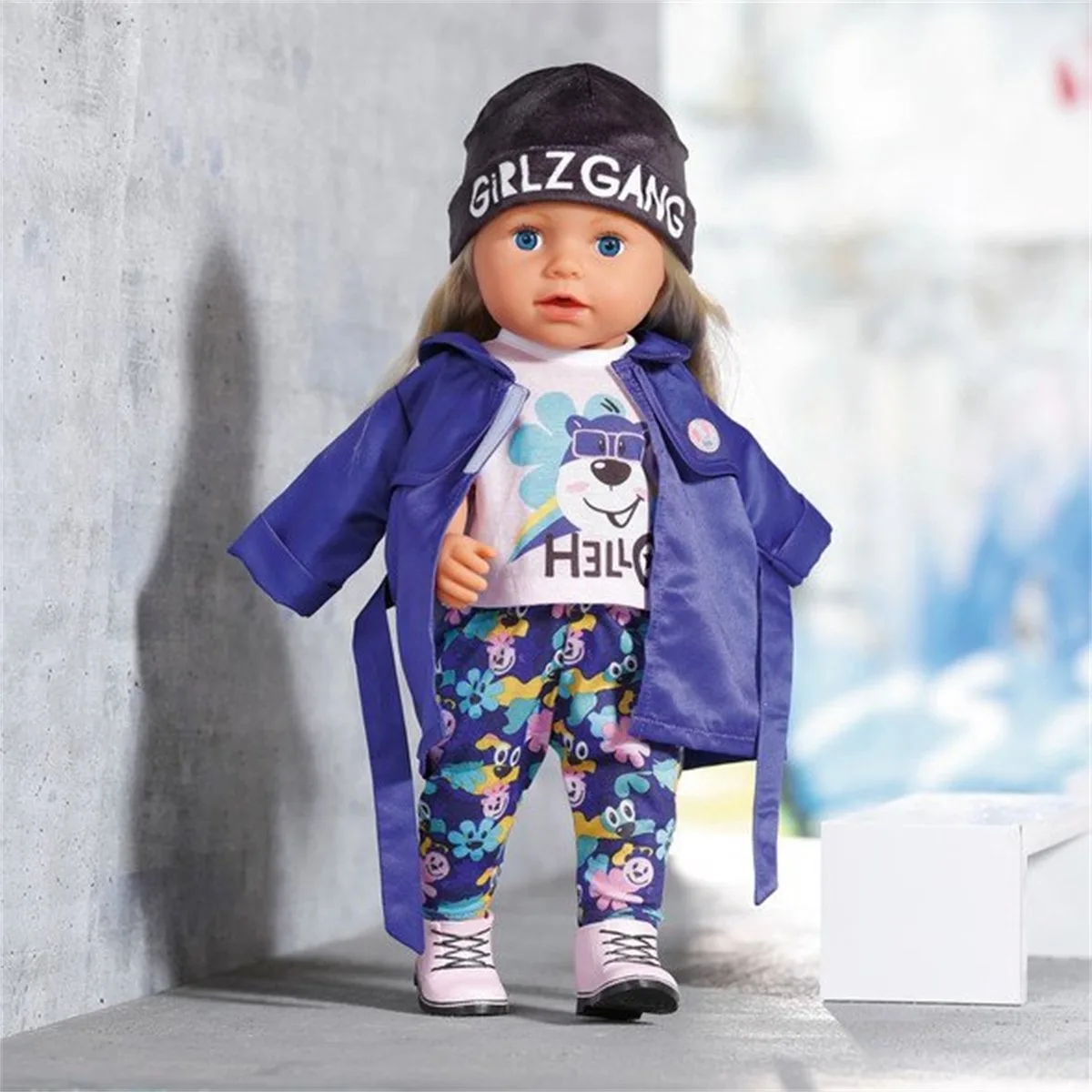 Deluxe Cold Day Set 43cm de BABY born en Violet – photo du produit