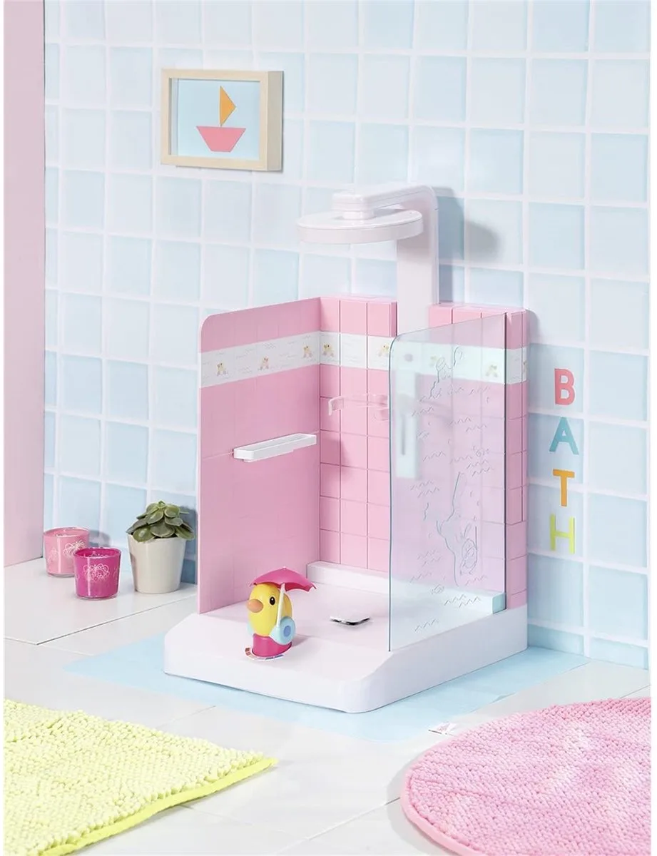 Douche - Poppenmeubel från BABY born i Rosa – produktbild