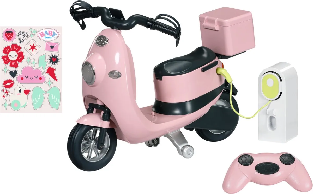 E-Scooter - Roze de BABY born en Rose – photo du produit