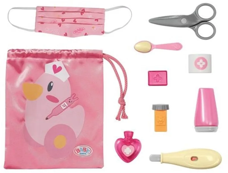 Eerste Hulp Set - Poppenverzorging by BABY born in Multicolour – product photo