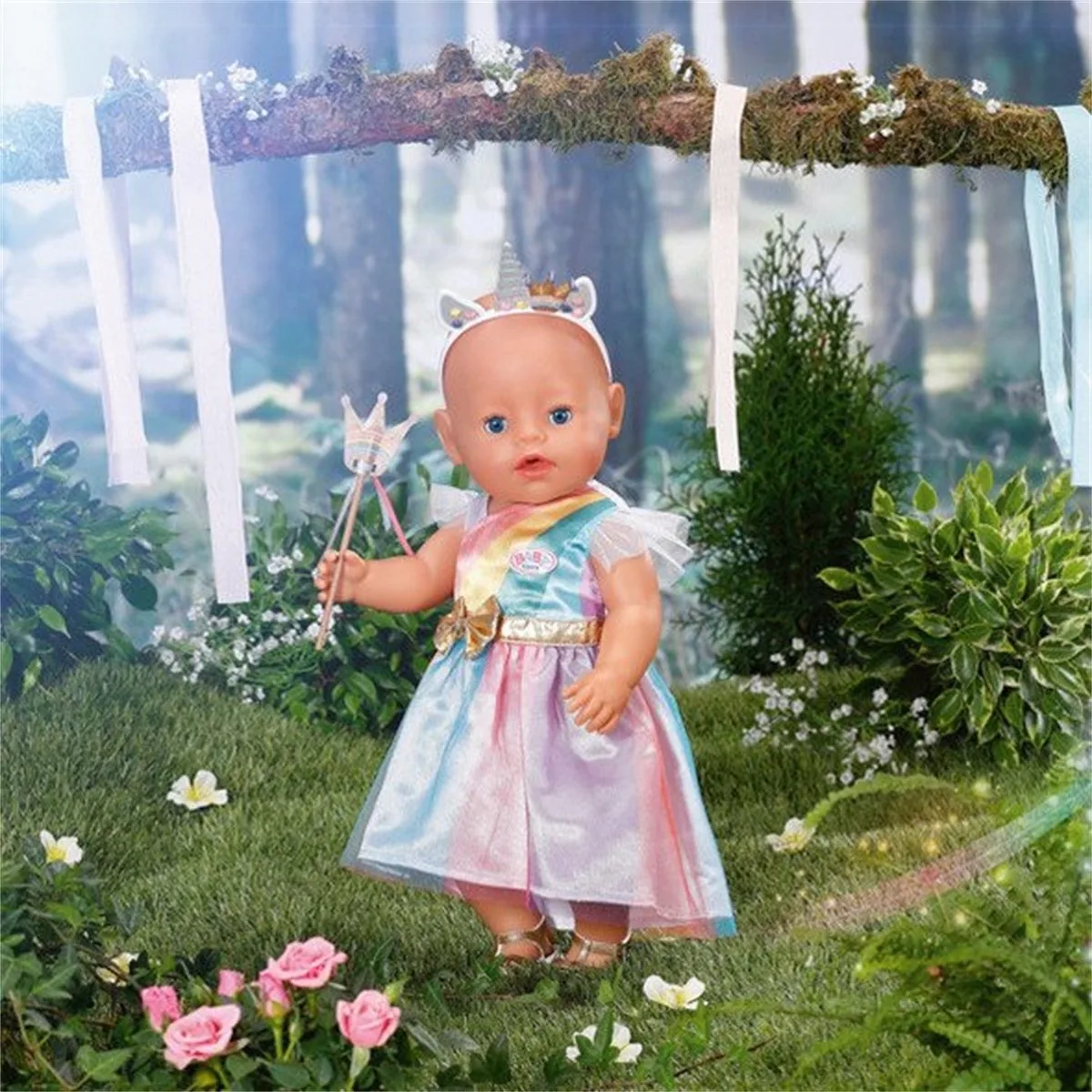 Fantasy Deluxe Princess 43cm de BABY born en Multicolore – photo du produit