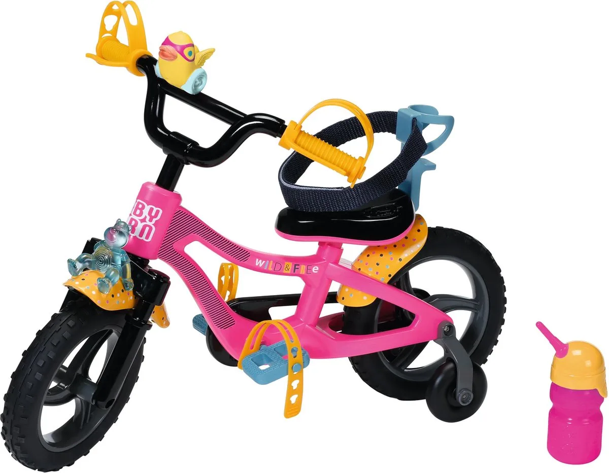 Fiets - Poppenvervoersmiddel från BABY born i Flerfärgad – produktbild