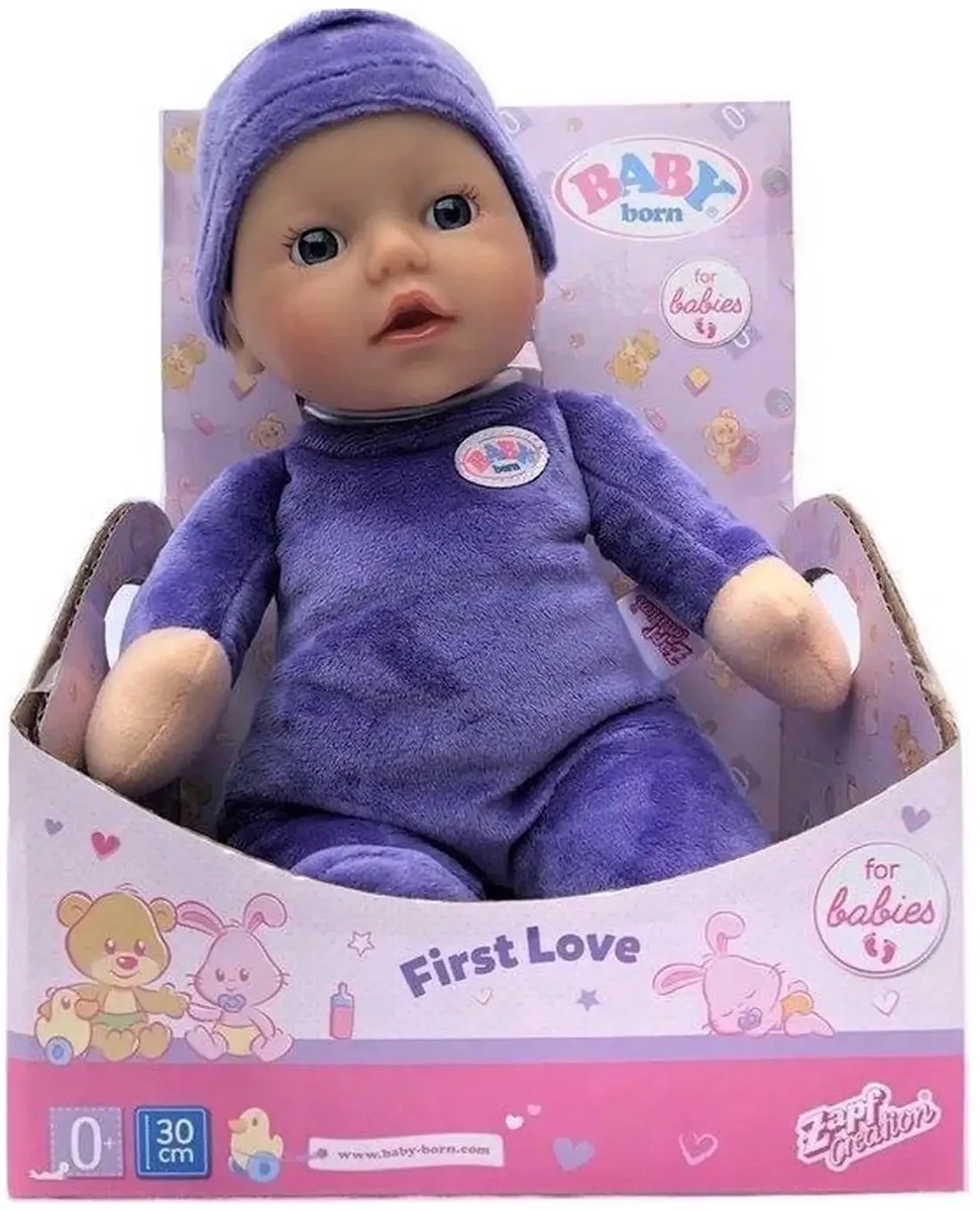 First Love pop - 30 cm von BABY born in Lila – Produktfoto